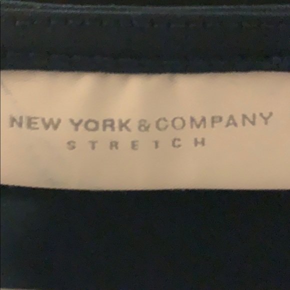 New York & Co Blue/Teal Shirt - Picture 3 of 4